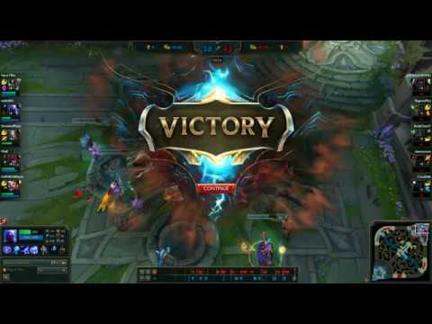 Ryze epic game winning teamfight.