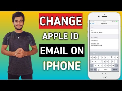 How to Change Apple id Email Address on iPhone (2021)...