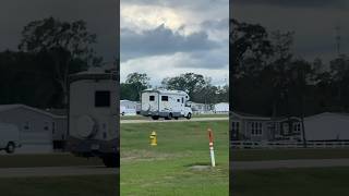 Winnebago ￼ RV headed back from cruising on the coast classic