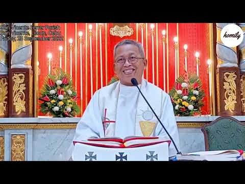 September 23, 2022 - Homily ni Fr Ciano Ubod 🤔 Unsaon pagsulbad ang problema?