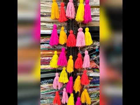 Colorful Woolen Tassels