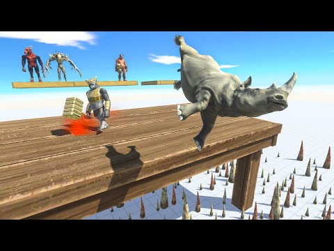 1v1 Table Battle and Spikes - Primates vs Infernals + Mammals ARBS