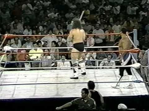 WWC: Bruiser Brody & Rocky Johnson vs. Kendo Nagasaki & Mr. Pogo (1988)