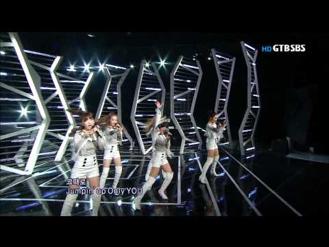 101121 GTB SBS Inkigayo-KARA-Burn+Jumping