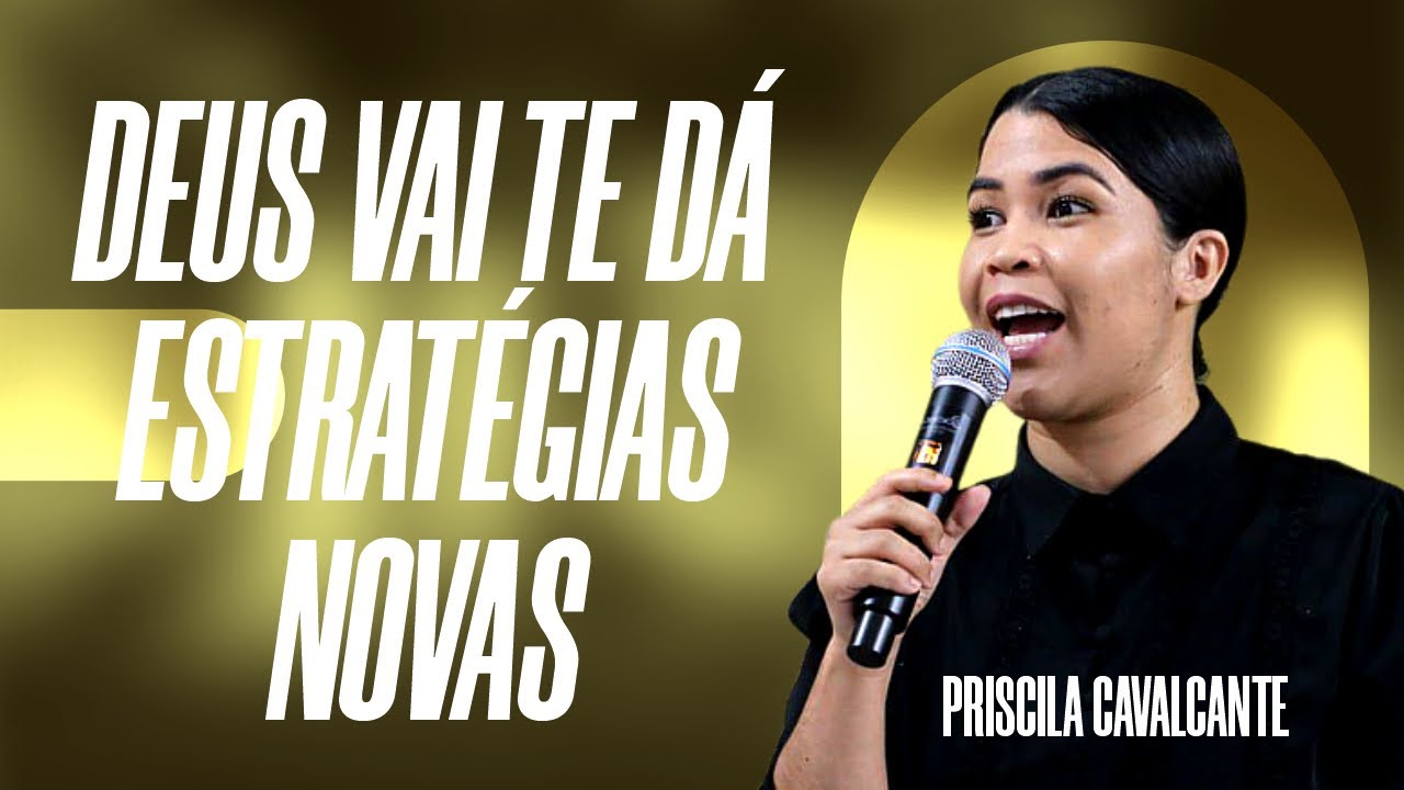 QUE PREGAÇÃO IMPACTANTE | DEUS FALOU FORTEMENTE - Priscila Cavalcante
