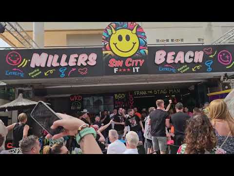 millers beach bar benidorm