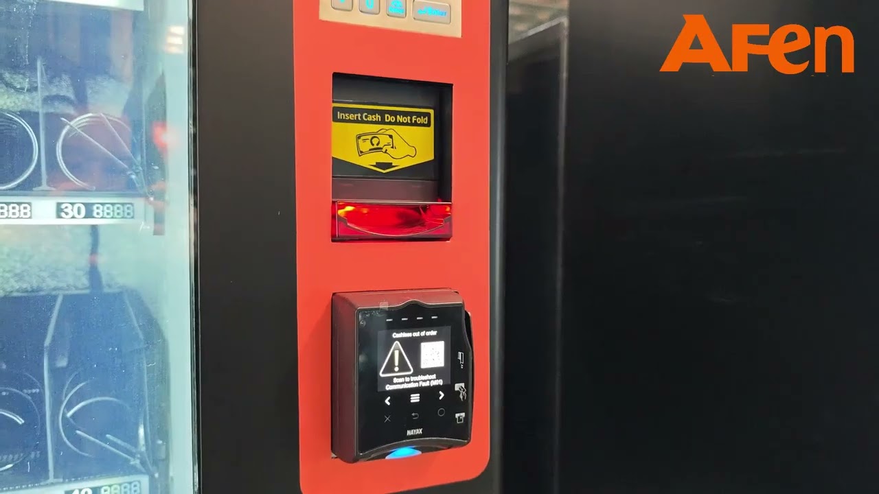 Boost your business with the AFEN Snack and Beverage Vending Machine! #afenvending #vendingmachine
