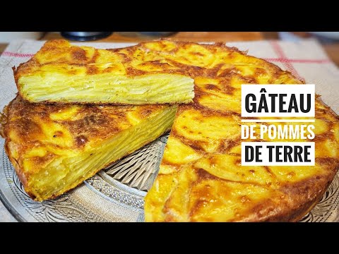 GÂTEAU INVISIBLE aux POMMES DE TERRE et COMTÉ
