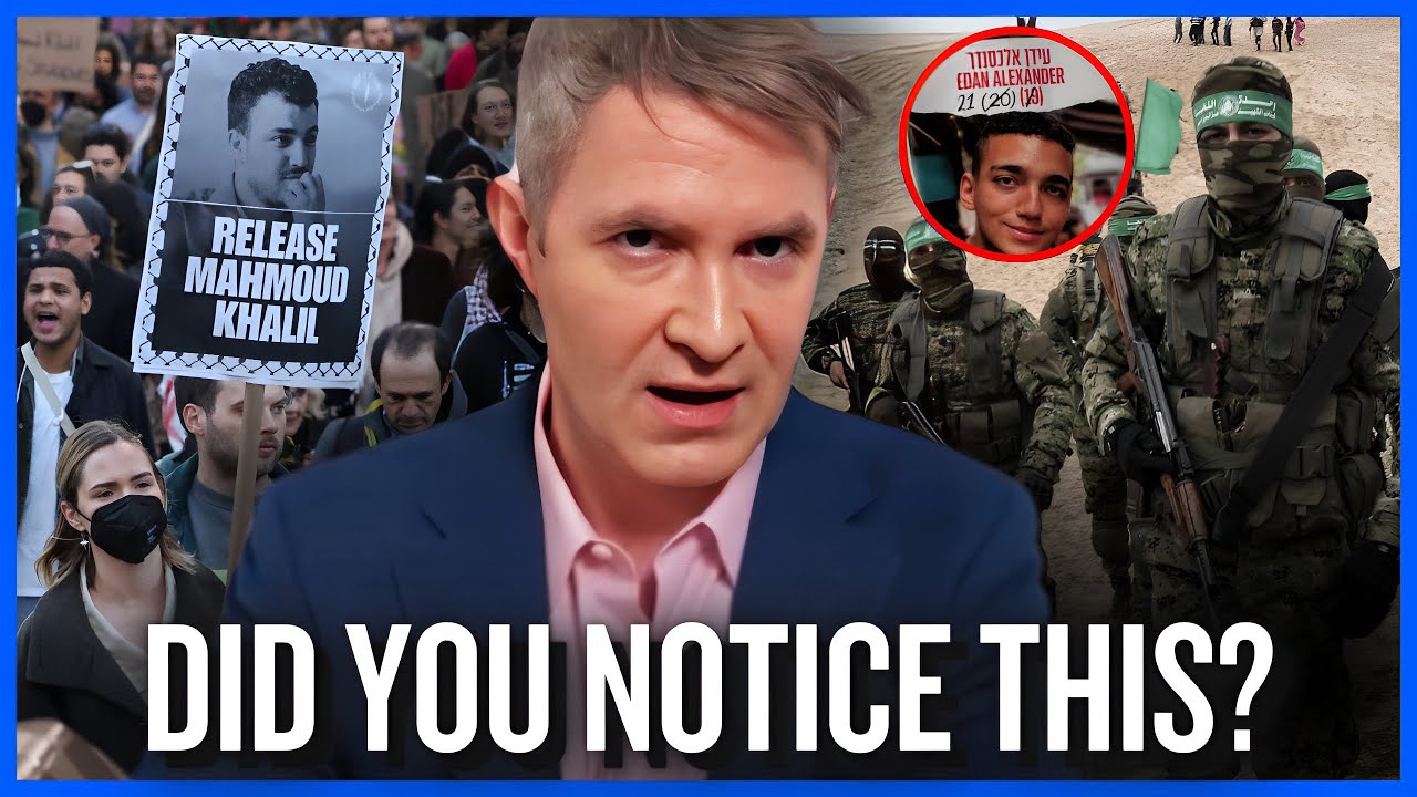 Douglas Murray Notices STRANGE Connection between Mahmoud Khalil & Israeli Hostage
