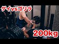 【ベンチプレス対決】ゲイマッチョとゴリマッチョが本気対決