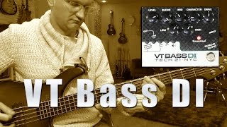 Video thumbnail for Tech21 VT Bass DI  - Review by EytschPi42