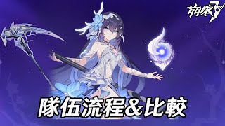 [崩壞] 8.5-死生律(星之鍵)玩法&隊伍流程&比較..