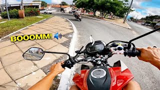 APRENDI AS REDUZIDAS NA TITAN 160 ! SEM TRANCO !