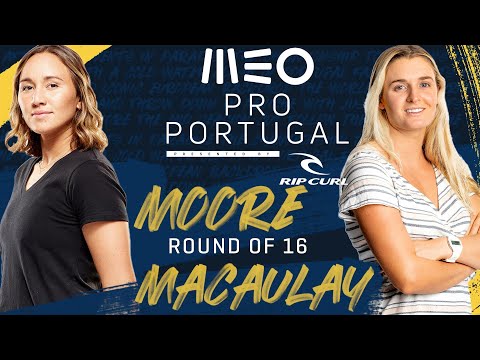 Carissa Moore vs. Bronte Macaulay MEO Pro Portugal - Round of 16 Heat Replay