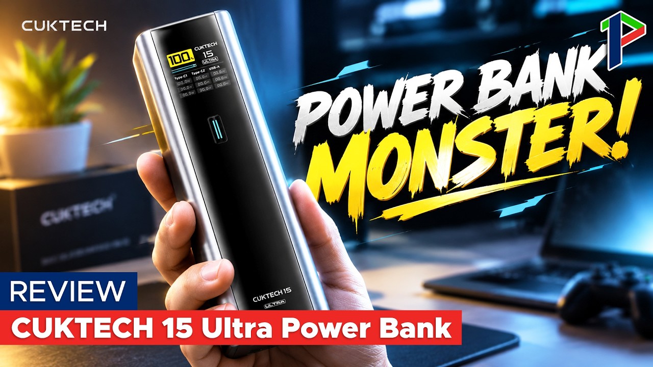 Power Bank Gahar buat Laptop dan Smartphone! | Cuktech 15 Ultra - Review Indonesia