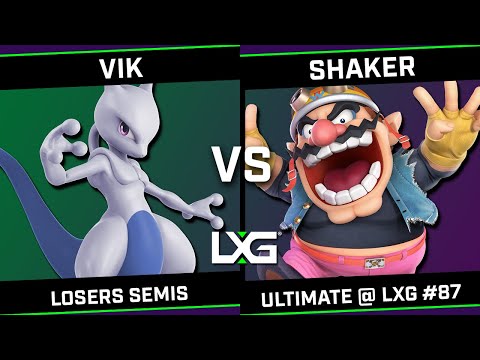 Vik (Mewtwo) vs Shaker (Wario) - Smash Ultimate @ LXG 87