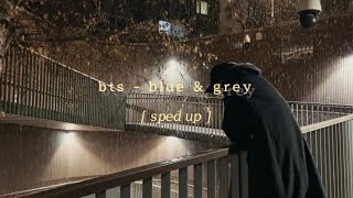 Download lagu bts // blue & grey [sped up] ༊*·˚ mp3