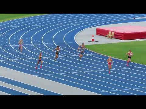 Ht2. 200m U15 Girls, 2023 QLD Athletics Championships, QSAC 12 March 2023