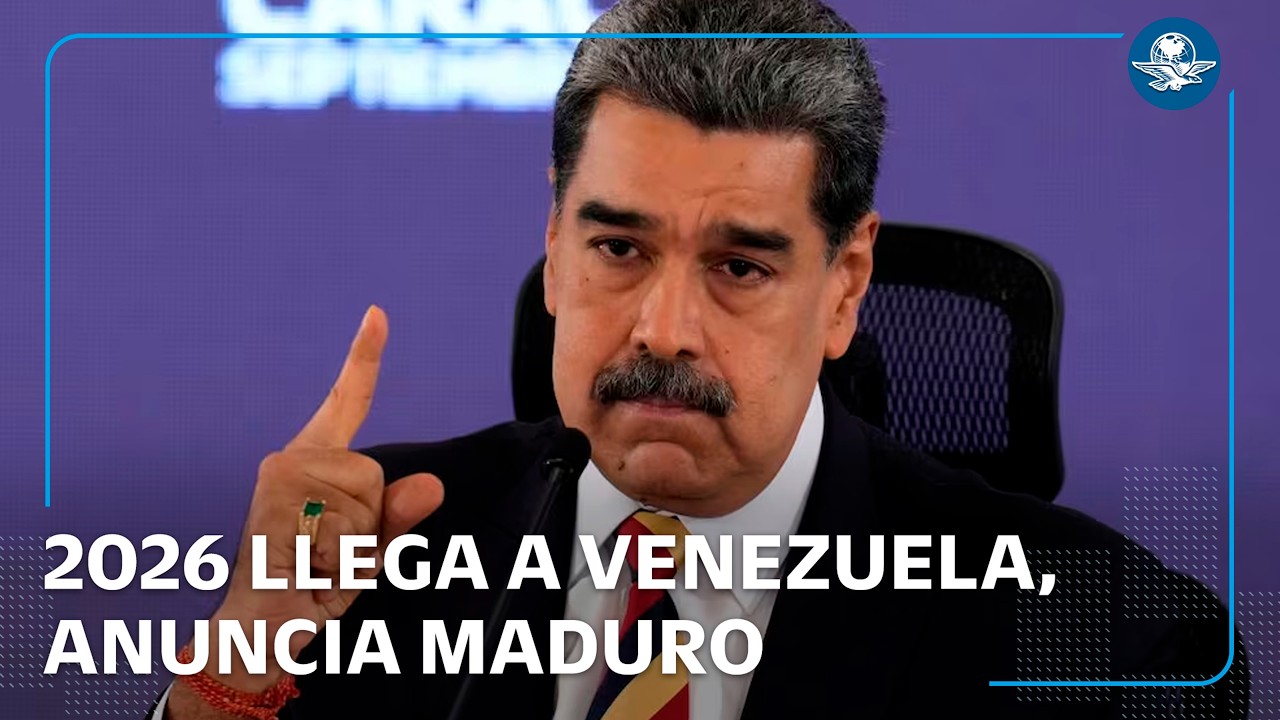 Arranca año nuevo en Venezuela: Nicolás Maduro anuncia que "ya empezó" el 2026