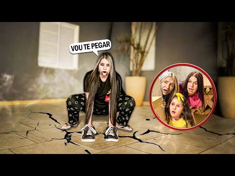 A LARISSA VIROU UMA MENINA MALVADA DE MADRUGADA E ASSUSTOU A GENTE!!