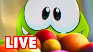 Download lagu Om Nom Stories Seasons 1-8 - ALL EPISODES 🔴 LIVE  😄 Cut the Rope 📺 Cartoons for Kids mp3