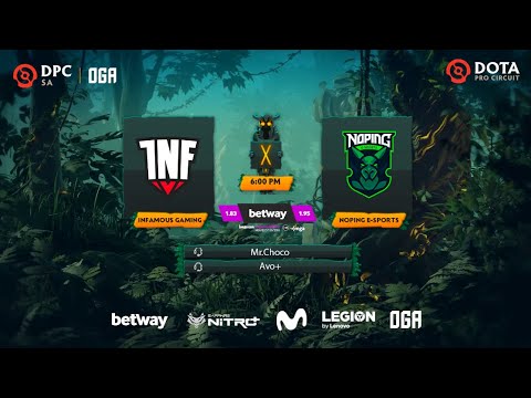 INFAMOUS VS NOPING - HIGHLIGHTS - OGA DPC SA Regional League Season 1
