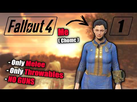 The Start Of The Chomc (Melee Only) – Fallout 4 | EP 1