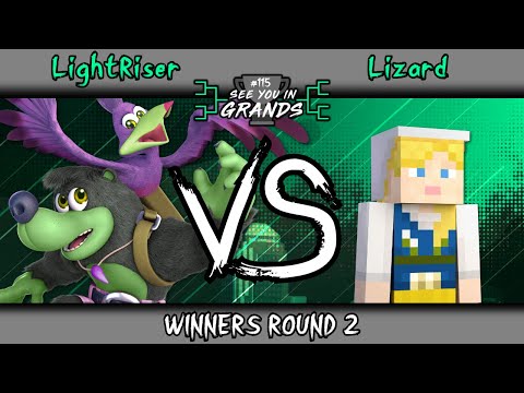 See You in Grands #115 - WR2 - LightRiser (Banjo & Kazooie) vs Lizard (Steve)