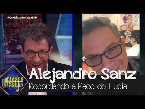 Pablo Motos y Alejandro Sanz recuerdan a Paco de Lucía - El Hormiguero 3.0