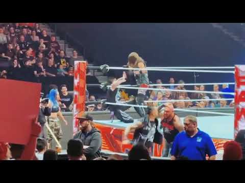 The oc attacks judgement day | WWE raw