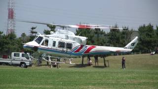 preview picture of video 'Bell412　Takeoff　JA6703　みえ'