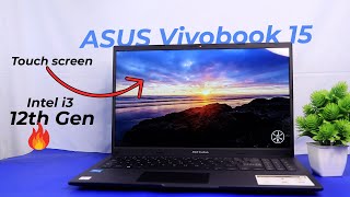 Asus vivobook 15 (2022)-intel core i3 12th gen 1220p | touch screen laptop