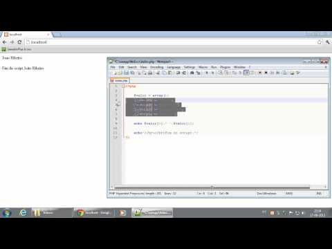 035 Criação de variáveis do tipo Array