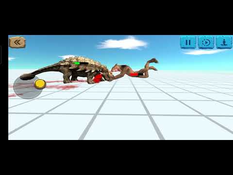 Ankylosaurus vs Werewolf