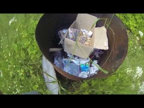 Roskien poltelua eilen