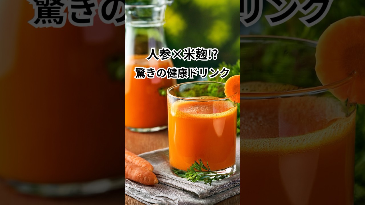 クラウドファンディングプロジェクト：人参が苦手な方でもごくごく飲める！人参と麹だけで作ったジュース【ザ・人参】