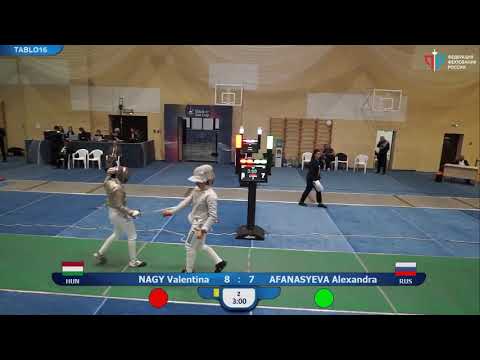 Black Sea Cup 2019, T16 SW Afanasyeva (RUS) - Nagy (HUN)