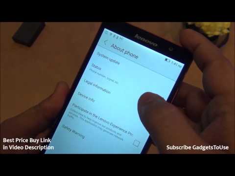 Lenovo P90 Hands on Review, Camera, Features and Overview
