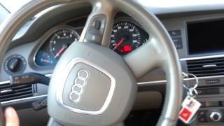 2006 Audi A6 Key Stuck in Ignition Part 1. Solution in description.