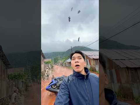 siêu xe moto rơi như mưa ở ngôi làng