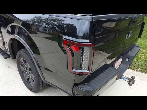 2015 F150 ANZO LED TAILLIGHTS BLACK Watch before you BUY!!