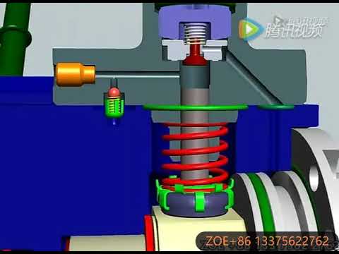 How BOSCH CP1 pump works