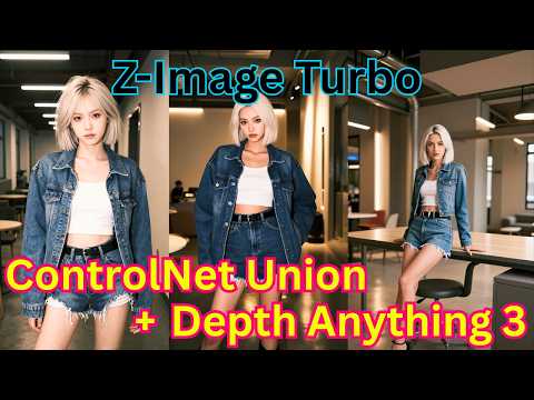 Z-Image Turbo ControlNet Union & Depth Anything V3 – This Combo Changes Everything!