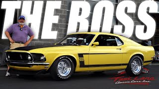 Video Thumbnail for 1969 Ford Mustang Boss 302