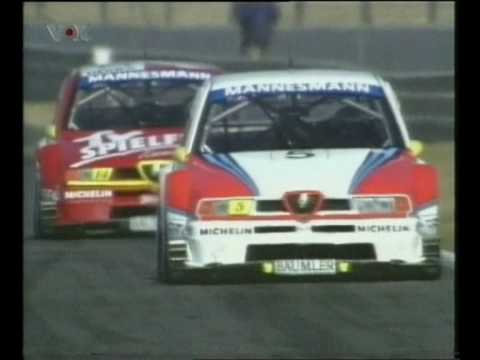 Championship Leader Manuel Reuter retires at Magny Cours ITC 1996