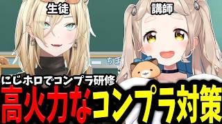 ちま先生を迎えてコンプラ研修を受けたニコたんがにじホロの違いに爆笑ｗｗｗ【ホロライブ/にじさんじ/切り抜き/虎金妃笑虎/町田ちま】