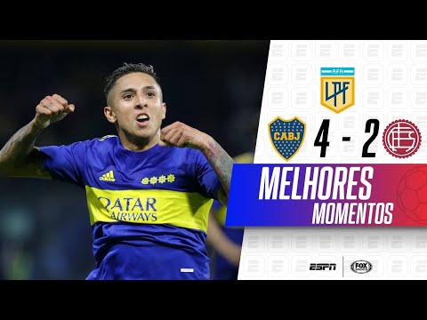 BOCA JUNIORS ENFIA 4 NO LANÚS NO REENCONTRO COM A TORCIDA EM LA BOMBONERA | MELHORES MOMENTOS