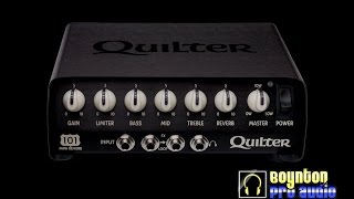 Video thumbnail for Quilter 101 Reverb Amp Demo by BoyntonProAudio