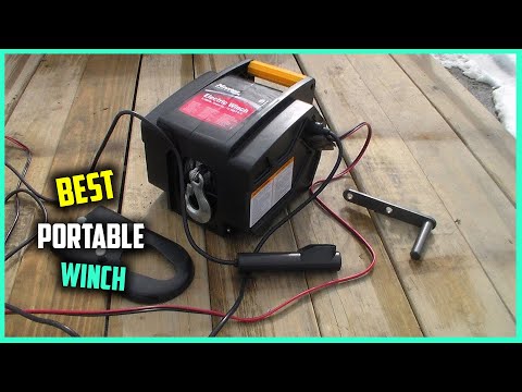 Top 5 Best Portable Winches [Review] - Master Lock Electric Winch/Electric Trailer Winch [2026]