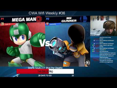 CWA Wifi Weekly 36 - JonnySQ (Mii Gunner) vs Triple D (R.O.B.) Winners Semifinals